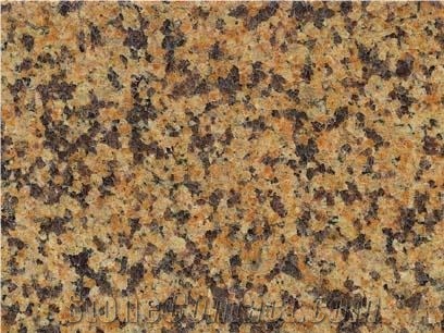 Chrysanthemum Yellow Granite Slabs & Tiles, China Yellow Granite