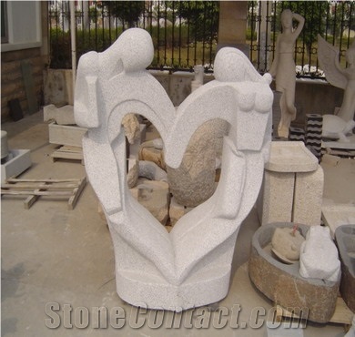 G655 Granite Abstract Sculpture