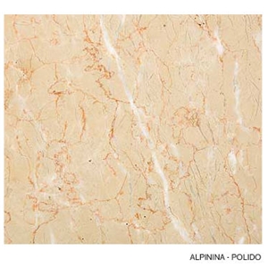 Alpinina Topazio Limestone Polished Slabs & Tiles, Portugal Pink Limestone