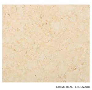 Creme Real Limestone Slabs & Tiles