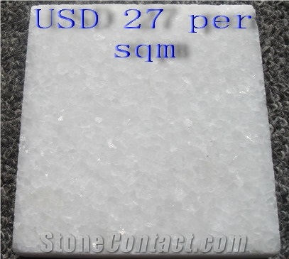 Pure Crystal White Marble USD 27