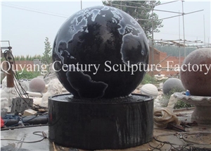 Rolling Sphere Fountain