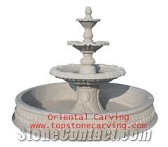 Grey Marble Fountain