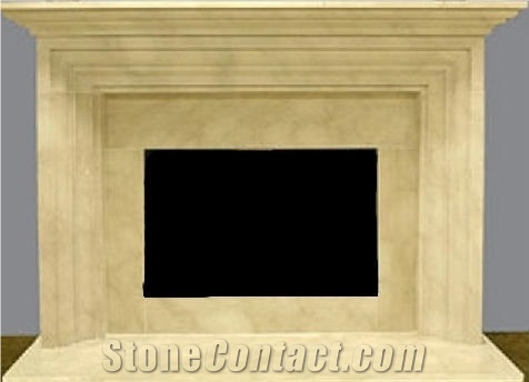 Marble and Travertine Mantels