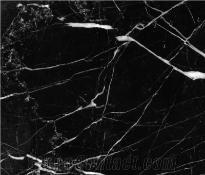 Nero Marquina, Spain Black Marble Slabs & Tiles