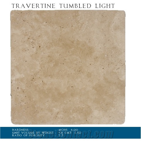 Tumbled Light Travertine Slabs & Tiles, Turkey Beige Travertine
