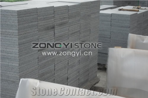 G654 Granite Cut-To-Sizes Slabs & Tiles, China Black Granite