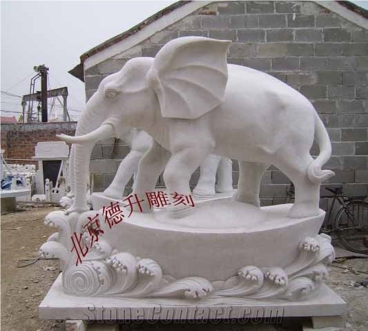 Marble Carving Sculpture, Head Statue