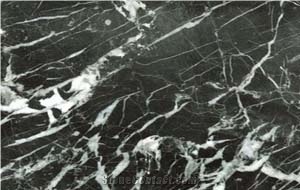 Nero Marquina Black Marble Tile
