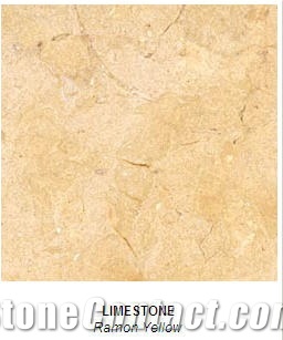 Ramon Yellow- Ramon Gold, Israel Yellow Limestone Slabs & Tiles