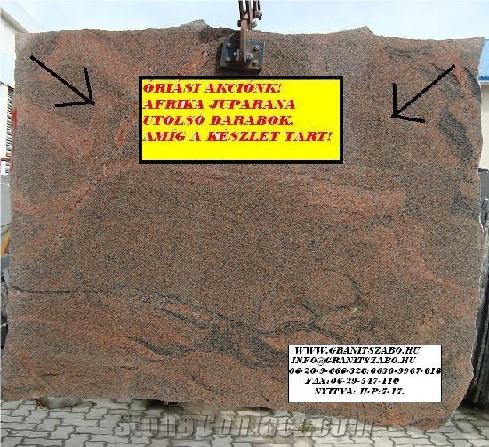 African Juparana Granite Slabs
