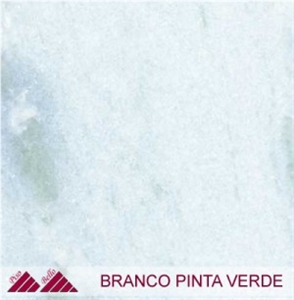 Branco Pinta Verde Marble