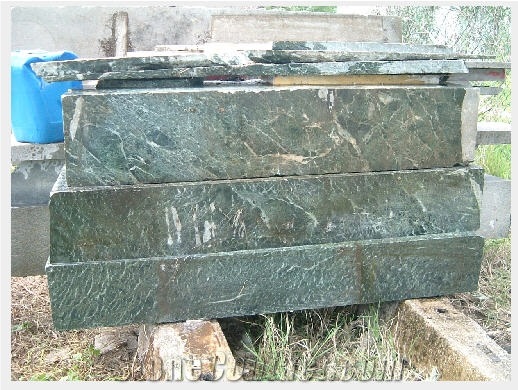 Verde Alpi Marble Blocks