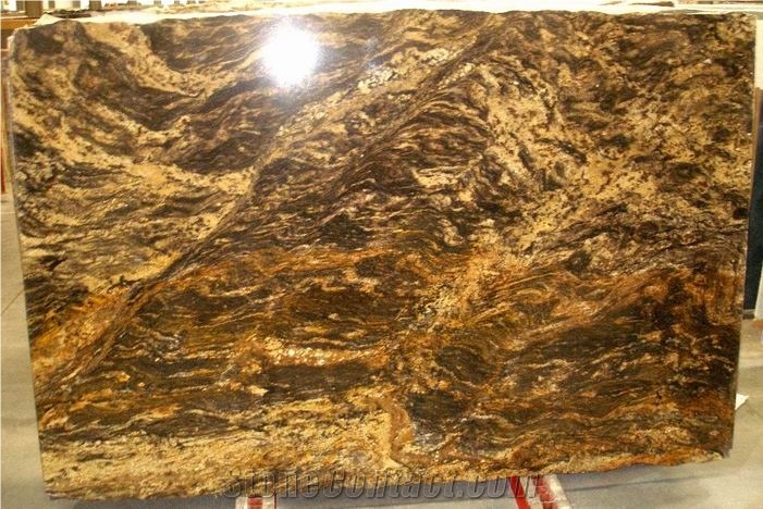 Thunder River Granite,Golden Thunder Granite Slab