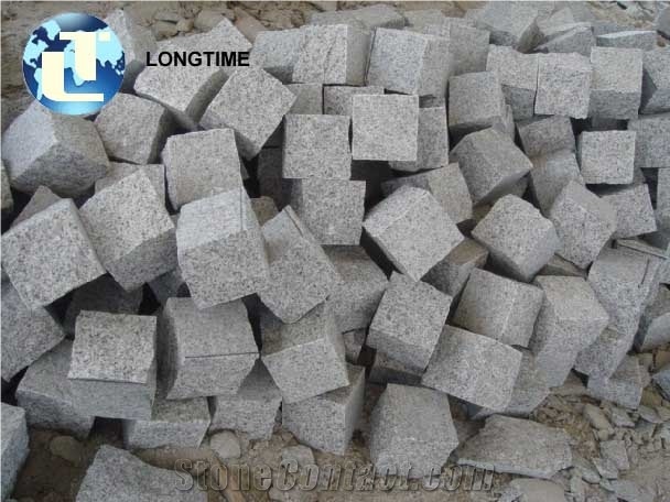 Sell Grey Granite Cubes Stone