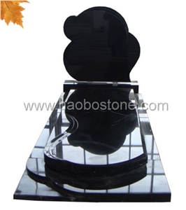 Black Granite Tombstones