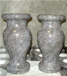 Granite Vases Tombstone Accessories