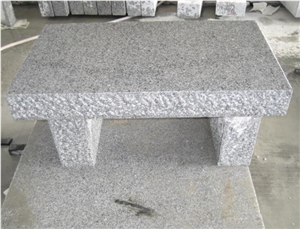 G614 Grey Granite Bench