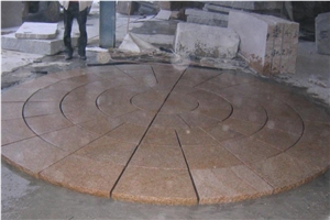 G682 Yellow Granite Pavement