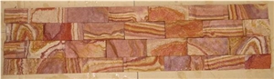 Rainbow Sandstone Cultured Stone