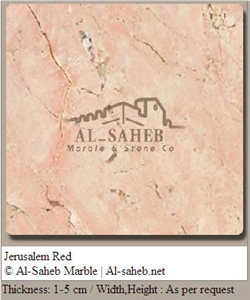 Jerusalem Rose Limestone Slabs & Tiles, Israel Pink Limestone