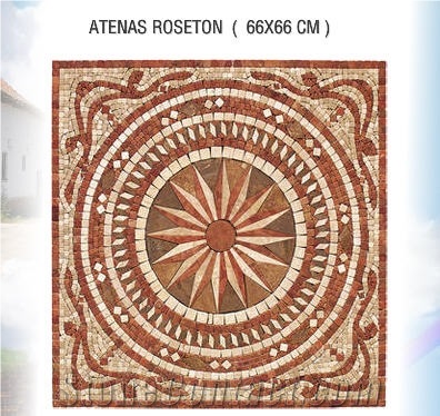Atenas Roseton- Mosaic Medallion