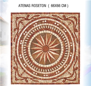 Atenas Roseton- Mosaic Medallion
