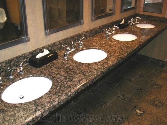 Baltic Brown Granite Bathroom Top