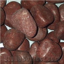 Pebble Stone - Red Natural Color