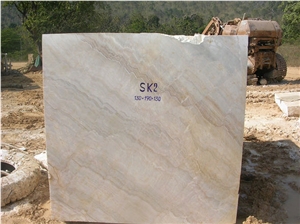 Forest Snow Marble Block, Thailand White Marble