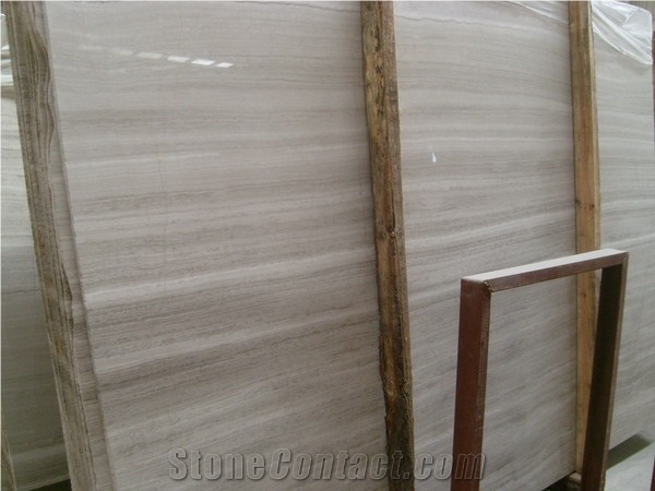 Grey Line Marble-Guizhou Wood Line-Slab