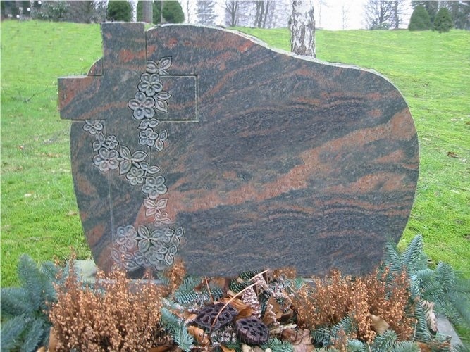 Hallandia Granite Cross Tombstone,Monument