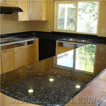 China Butterfly Green Granite for Countertop, Butterfly Green Granite Countertops, Verde Butterfly Green Granite Countertops