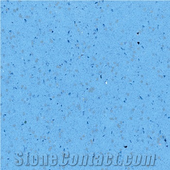 Light Blue Quartz Stone HR0006