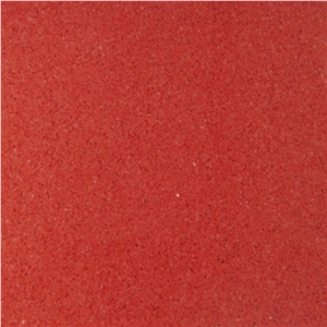 Manmade Stone Of Color Red