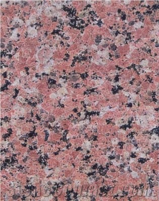 Rossy Pink Granite Slabs & Tiles, India Pink Granite