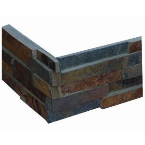 China Rust Slate Culture Stone,Corner Stone