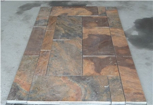 Rusty Flooring Slate Tile