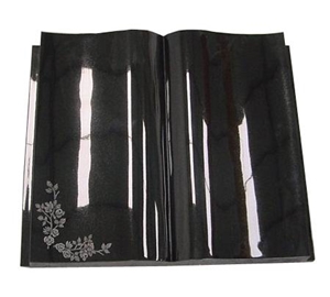 Sell Shaxi Black Granite Tombstone