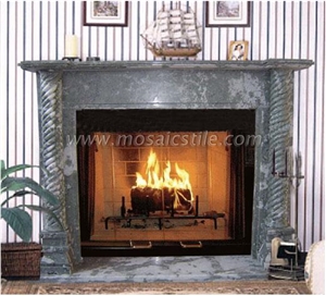 Empress Green Marble Fireplaces