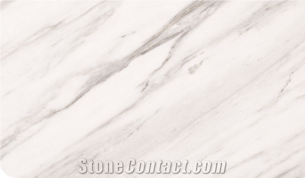 Volakas Semi White Marble Slabs & Tiles, Greece Grey Marble