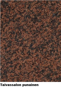 Taivassalon Punainen Granite Slabs & Tiles, Finland Red Granite