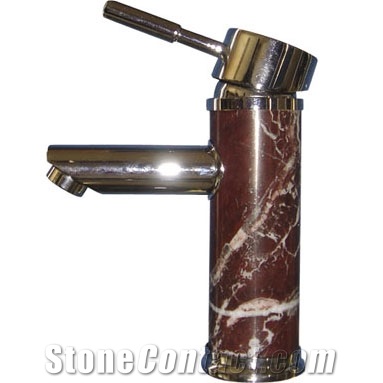 Agate Red Marble Faucet