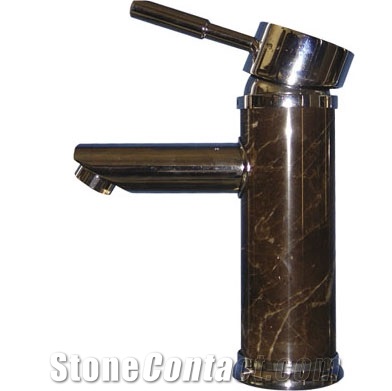 Coffee Brown Marble Faucet,Dispenser