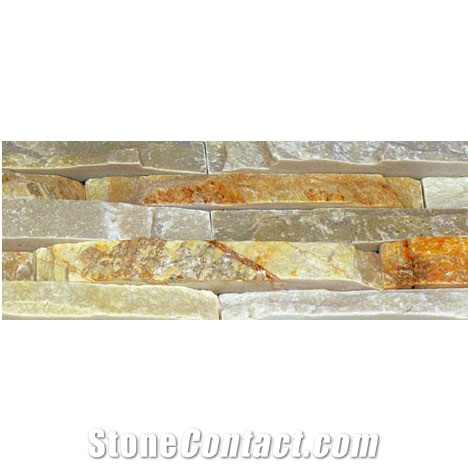 Yellow Slate Cultured Stone 088B