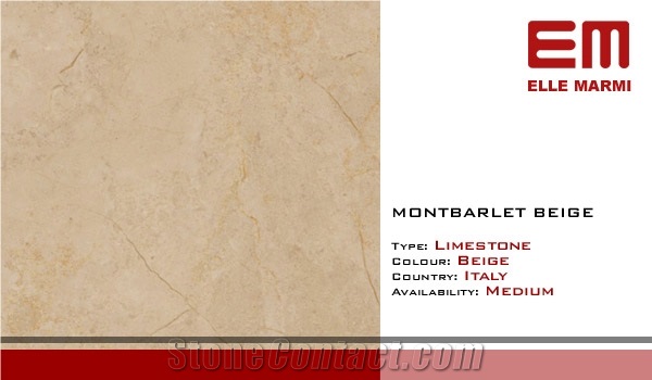 Montbarlet Beige Limestone