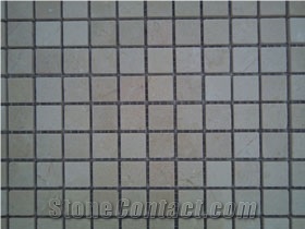 Crema Marfil Marble Mosaic