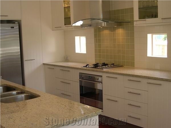 Opalescent Grain Beige Granite Countertop From China