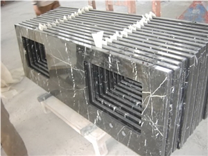 Nero Marquina Marble Vanity Top