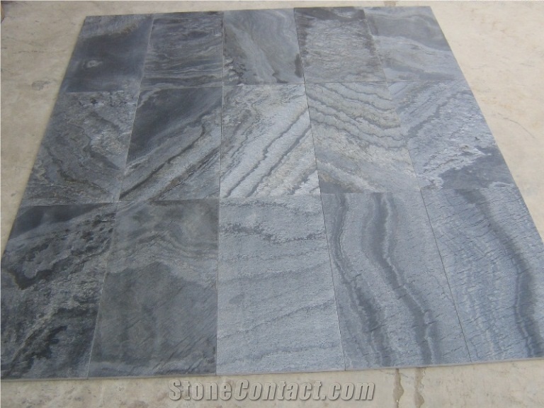 Silver Fox Slate Tile